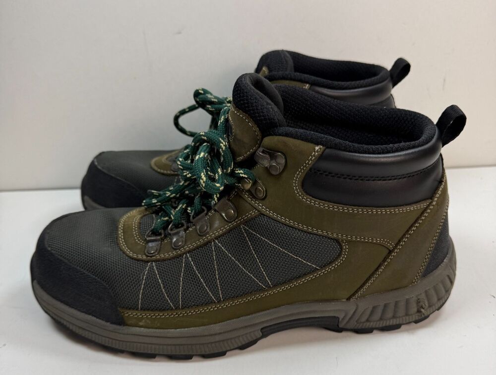 Orthofeet 489 Hunter Hiking Boots Leather Orthopedic Men's 10.5 2E